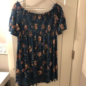 Off the shoulder dress